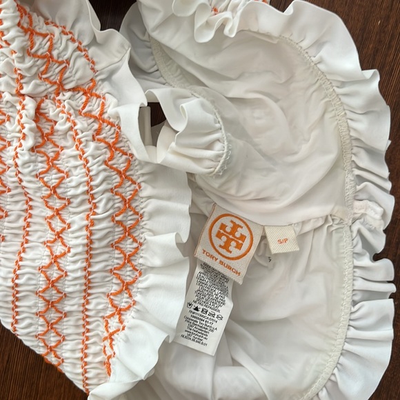 Tory Burch Costa Bandeau Bikini Top Only - Picture 3 of 3